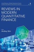 Cover: Reviews In Modern Quantitative Finance - World Scientific Publishing Co Pte Ltd