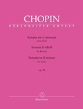 Cover: Sonate f&uuml;r Klavier h-Moll op. 58 - Baerenreiter-Verlag
