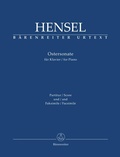 Cover: Ostersonate f&uuml;r Klavier - Baerenreiter-Verlag