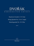 Cover: Streichquartett Nr. 11 C-Dur op. 61 - Baerenreiter-Verlag