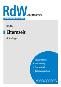 Abbildung von: Elternzeit - Boorberg