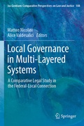 Bild: Local Governance in Multi-Layered Systems - Springer