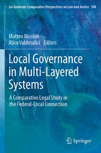 Bild: Local Governance in Multi-Layered Systems - Springer