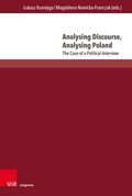 Cover: Analysing Discourse, Analysing Poland - Brill Deutschland