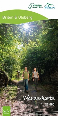 Abbildung von: Wanderkarte Brilon & Olsberg - grünes herz
