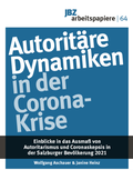 Cover: Autorit&auml;re Dynamiken in der Corona-Krise - JBZ