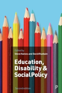 Enlarge image Cover: Education, Disability and Social Policy - Policy Press