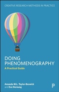 Cover: Doing Phenomenography - Policy Press