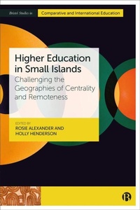 Enlarge image Cover: Higher Education in Small Islands - Bristol University Press