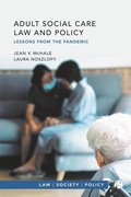 Cover: Adult Social Care Law and Policy - Bristol University Press