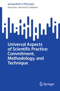 Cover: Universal Aspects of Scientific Practice: Commitment, Methodology, and Technique - Springer