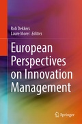 Cover: European Perspectives on Innovation Management - Springer