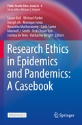 Cover: Research Ethics in Epidemics and Pandemics: A Casebook - Springer