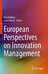 Enlarge image Cover: European Perspectives on Innovation Management - Springer