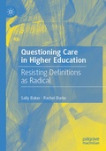 Cover: Questioning Care in Higher Education - Palgrave Macmillan
