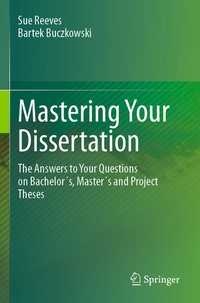 Enlarge image Cover: Mastering Your Dissertation - Springer