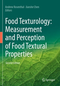 Enlarge image Cover: Food Texturology: Measurement and Perception of Food Textural Properties - Springer