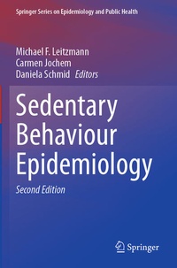 Enlarge image Cover: Sedentary Behaviour Epidemiology - Springer