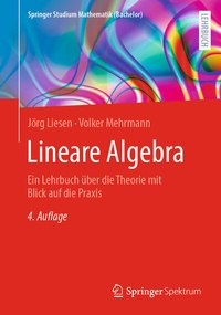 Abbildung von: Lineare Algebra - Springer Spektrum