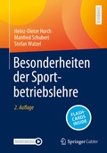 Cover: Besonderheiten der Sportbetriebslehre - Springer Gabler
