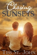Cover: Chasing Sunsets (Chasing Series, #1) - Tess St. John