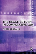 Cover: The Negative Turn in Comparative Law - Taylor & Francis
