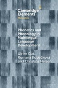 Cover: Phonetics and Phonology in Multilingual Language Development - Cambridge University Press