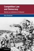 Cover: Competition Law and Democracy - Cambridge University Press