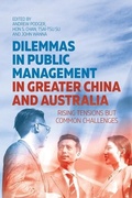Cover: Dilemmas in Public Management in Greater China and Australia - ANU Press