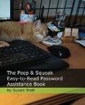 Cover: The Peep & Squeak Easy-to-Read Password Assistance Book - Tagger Press
