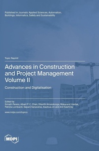 Enlarge image Cover: Advances in Construction and Project Management - MDPI AG