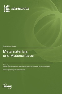 Enlarge image Cover: Metamaterials and Metasurfaces - MDPI AG
