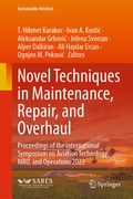 Cover: Novel Techniques in Maintenance, Repair, and Overhaul - Springer