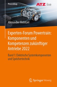 Abbildung von: Experten-Forum Powertrain: Komponenten und Kompetenzen zukünftiger Antriebe 2022 - Springer Vieweg