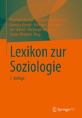 Cover: Lexikon zur Soziologie - Springer VS