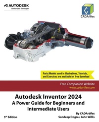 Abbildung von: Autodesk Inventor 2024: A Power Guide for Beginners and Intermediate Users - Unknown