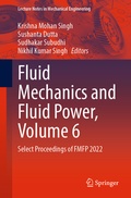 Cover: Fluid Mechanics and Fluid Power, Volume 6 - Springer