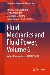Abbildung von: Fluid Mechanics and Fluid Power, Volume 6 - Springer