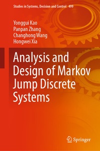Enlarge image Cover: Analysis and Design of Markov Jump Discrete Systems - Springer