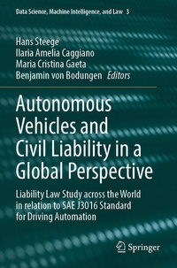 Enlarge image Cover: Autonomous Vehicles and Civil Liability in a Global Perspective - Springer