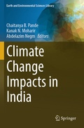 Cover: Climate Change Impacts in India - Springer