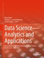 Cover: Data Science-Analytics and Applications - Springer