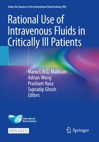 Abbildung von: Rational Use of Intravenous Fluids in Critically Ill Patients - Springer