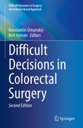 Cover: Difficult Decisions in Colorectal Surgery - Springer