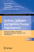 Cover: Systems, Software and Services Process Improvement - Springer