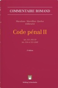 Cover: Code p&eacute;nal II (CP II) - Helbing & Lichtenhahn