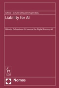 Cover: Liability for AI - Nomos