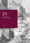 Cover: Istanbuler Mitteilungen 72, 2022 - Reichert Verlag