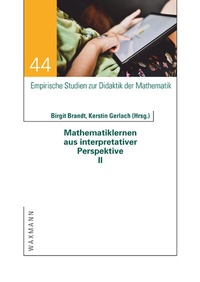 Abbildung von: Mathematiklernen aus interpretativer Perspektive II - Waxmann