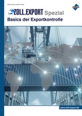 Cover: Zoll.Export-Spezial: Basics der Exportkontrolle - Forum Verlag Herkert
